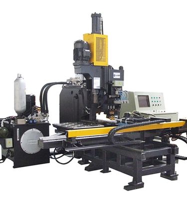 50mm Max. Pengeboran Diameter Cnc Piring Mesin Punching Untuk Komponen Piring Baja