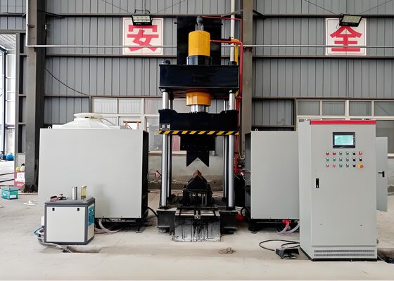 Tekanan Tangki Minyak Tinggi CNC Angle Bending And Heating Machine With 950mm Oil Tank Stroke