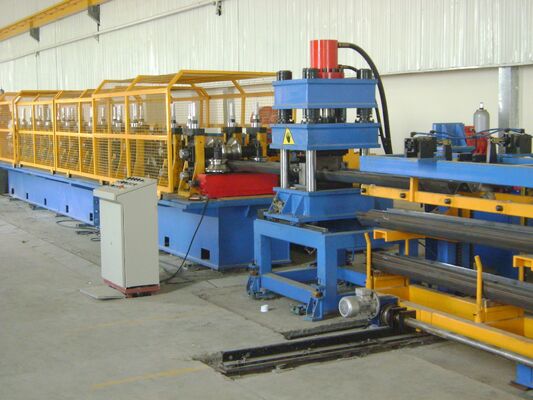 W Bentuk 2 Dan 3 Gelombang Pagar Pembatas Jalan Raya Pelat Baja Mesin Roll Forming Cold Rolling Mill