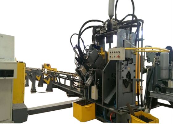 3 Pukulan Per Sisi Cnc Sudut Baja Logam Meninju Mesin Pemotong Garis Model JNC1616