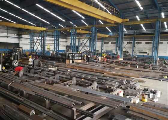 Model JNC1412 CNC Angle Metal Punching Marking And Shearing Machine 1800KN Kekuatan Pemotongan