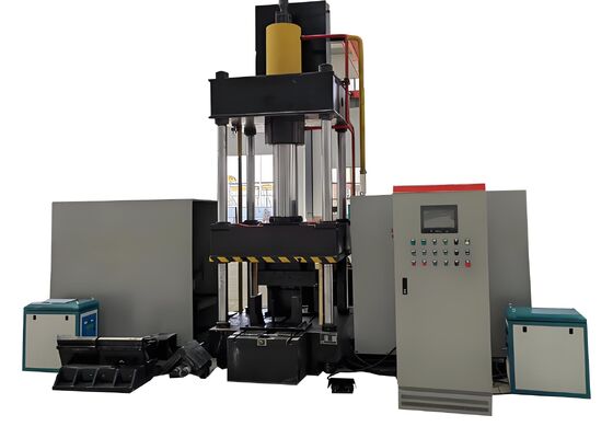 3.5x4.5x4.1m Ukuran Keseluruhan Mesin Bending Pemanas Baja Sudut CNC Untuk Pelat Logam Datar