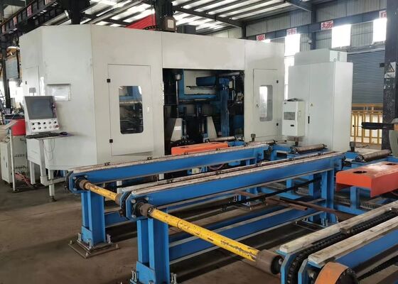 Mesin Pengeboran Balok H Multi-Spindle CNC Untuk Pengolahan Balok Presisi Tinggi