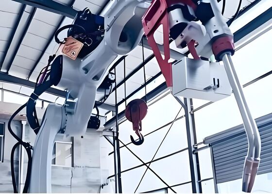 Robot Pengelasan CNC Berlapis Berlapis Berlapis Lanjutan Tanpa Guru Dengan Perangkat Lunak Desain 3D