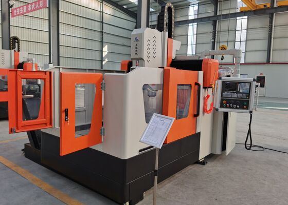600mm Gantry Height Mesin Pengeboran dan Penggilingan Plat CNC BT40-150 Spindle Taper