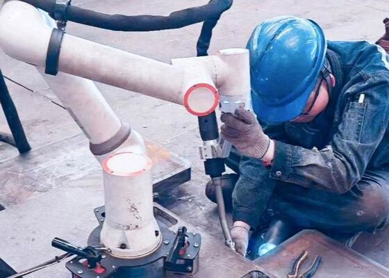 Mesin Las Robot Cocok Untuk Pengelasan Kontinu dan Las Fillet Multi Layer Multi Pass