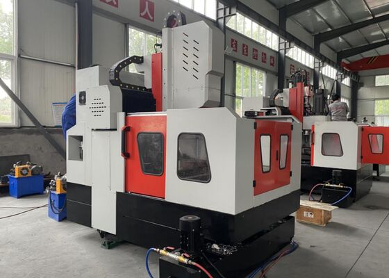 Mesin Bor dan Milling CNC Pelat Lebar T-Slot 28mm Diameter Bor Maks. 30mm