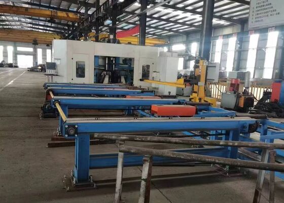 Mesin Bor Balok CNC BHD700/3 Untuk Baja H Dilengkapi Dengan Tiga Spindel